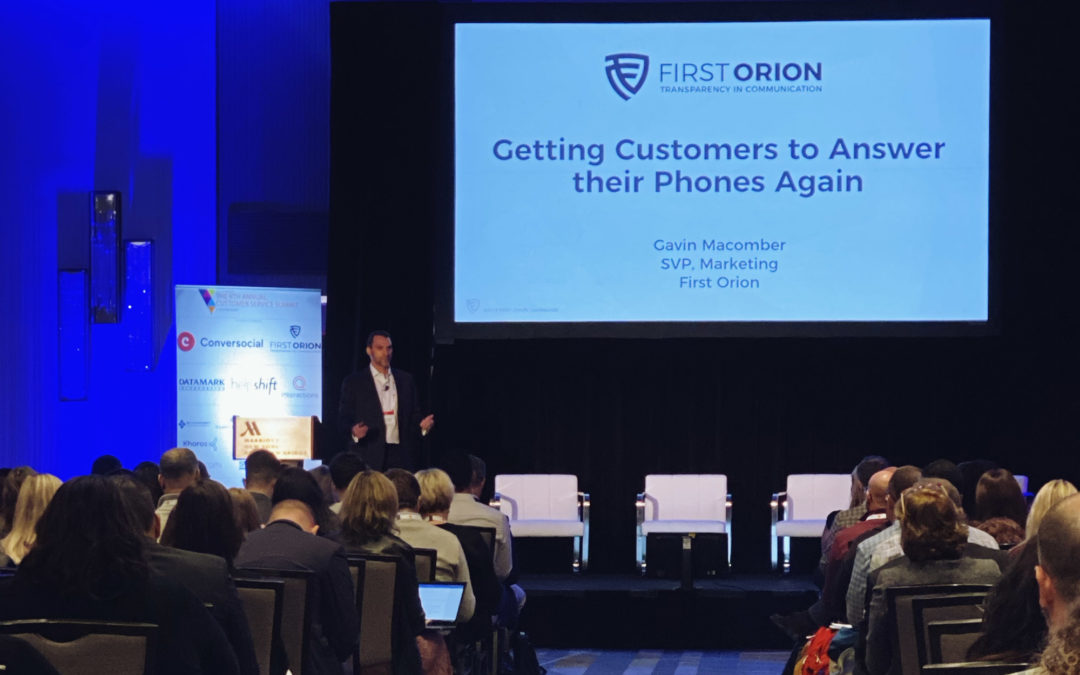 First Orion Showcases Engage at Customer Service Summit
