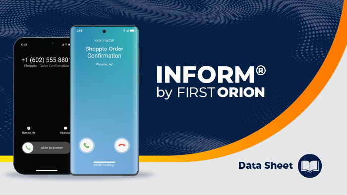 inform by first orion data sheet