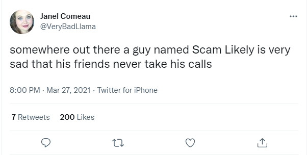 Who is Scam Likely