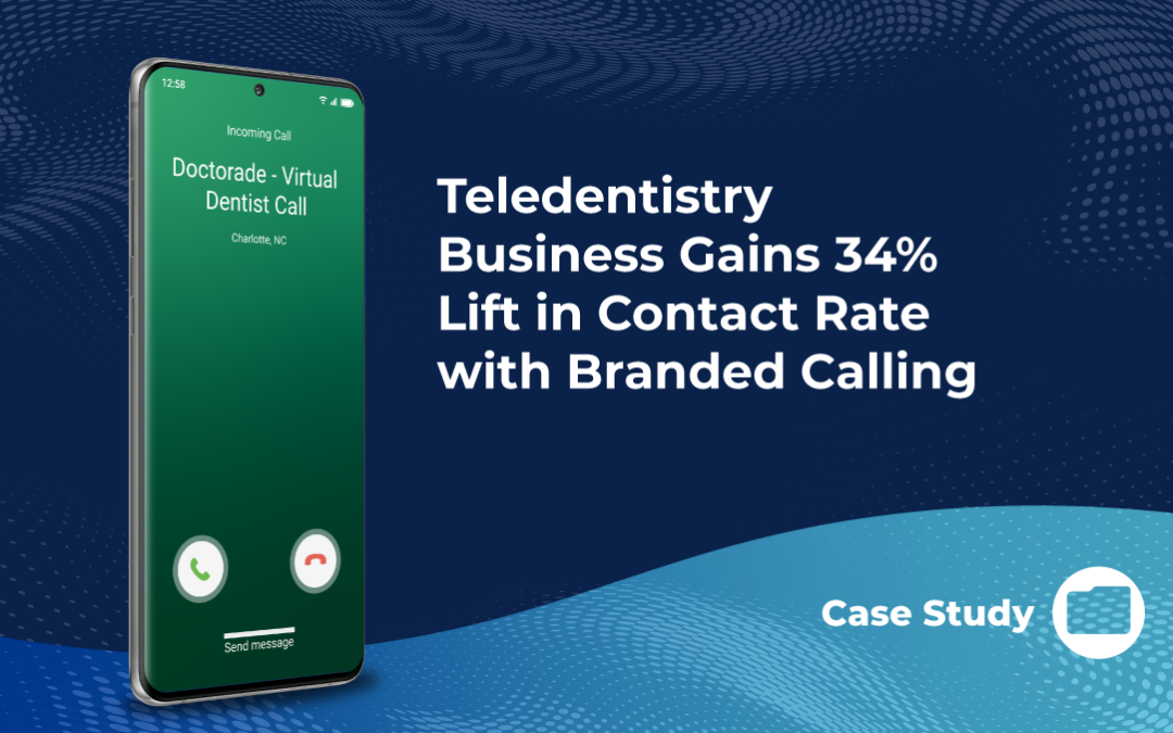 Teledentistry Business Gains 34% Lift in Contact Rate with Branded Calling