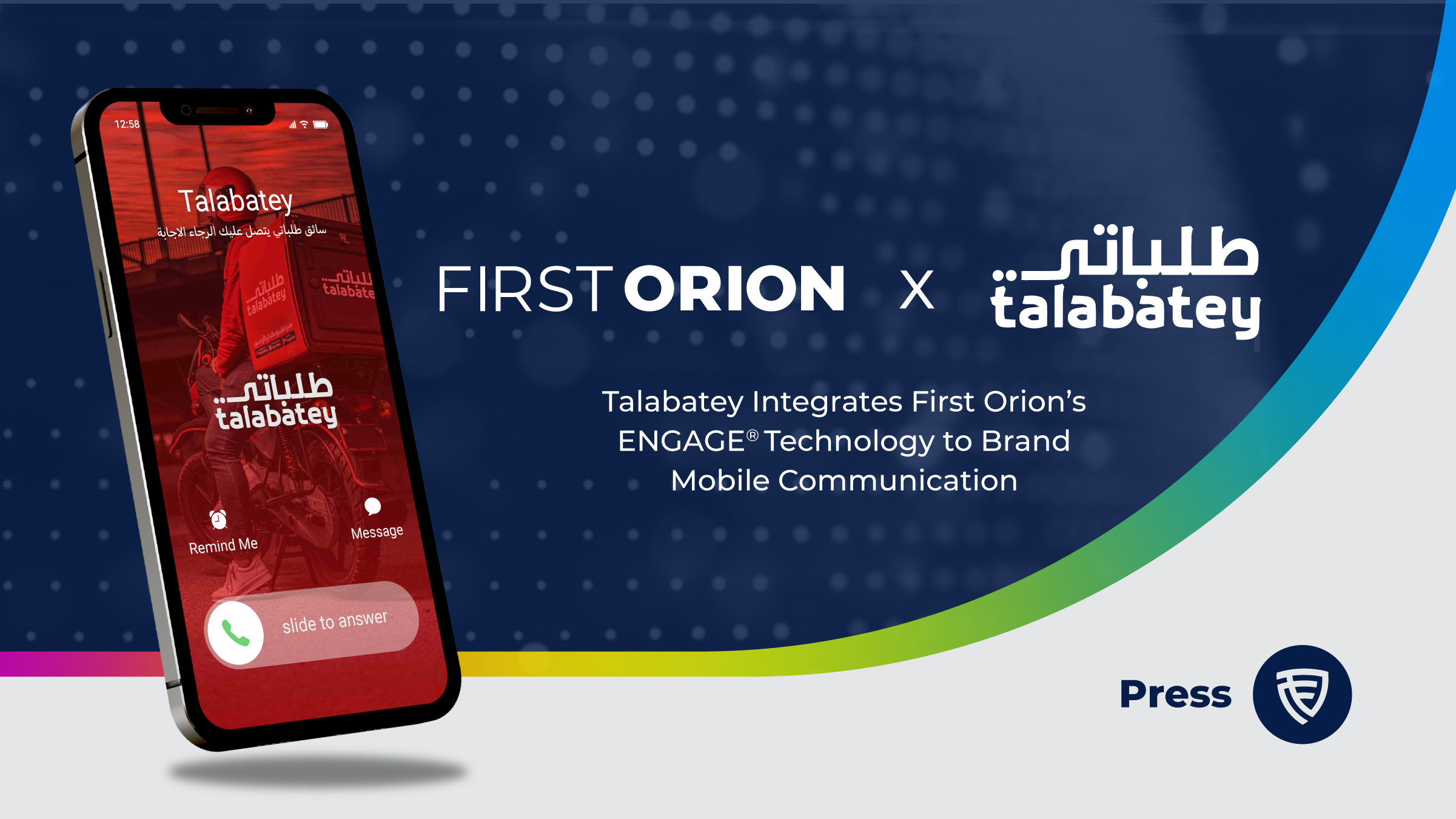 Talabatey Integrates First Orion ENGAGE Mobile App Solution